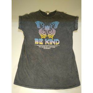 Freemarket by Flying Tomato BE KIND Graphic Tee Faded Black Small